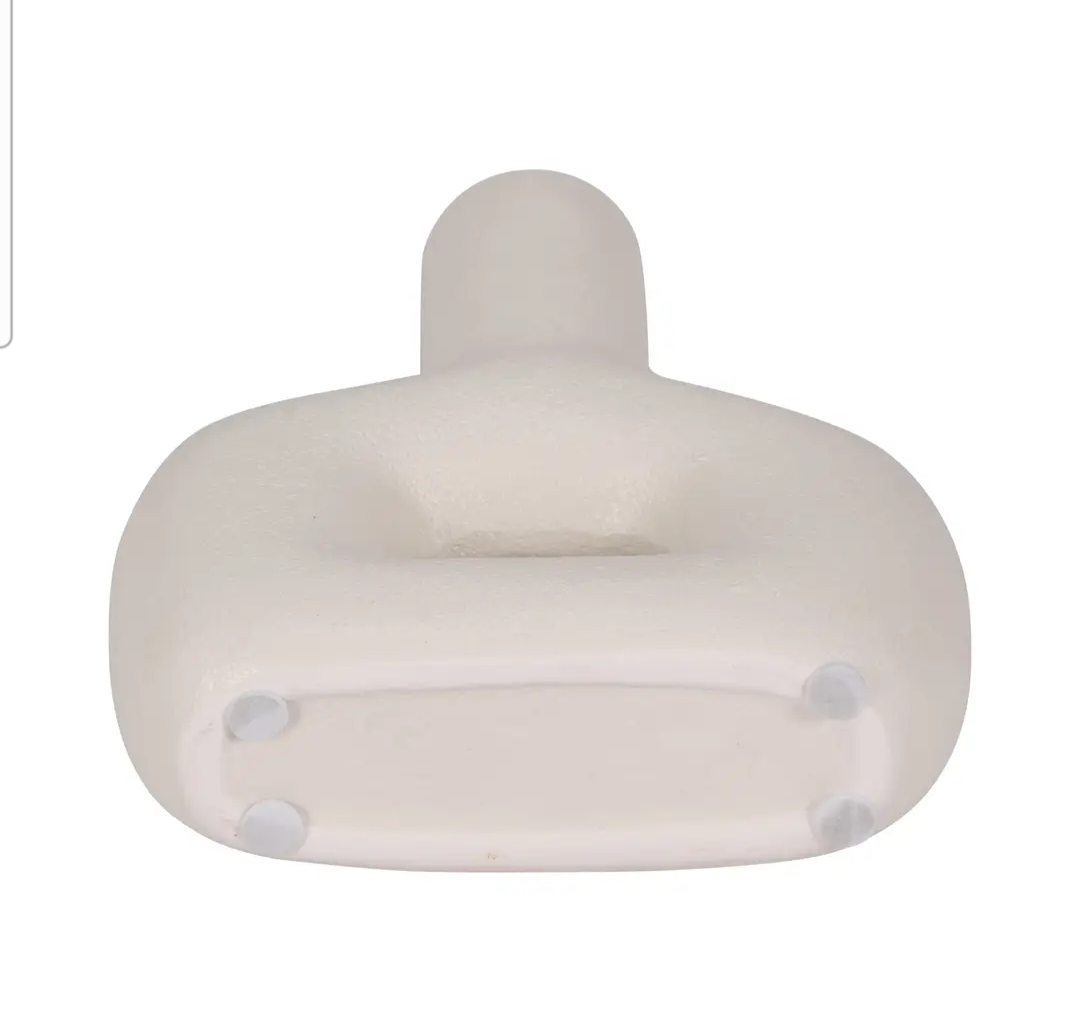 Decorative Vase - Ivory Ceramic - 8in.
