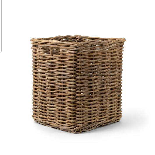 Rattan Square Kubu Storage Basket