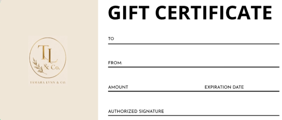 Tamara Lynn & Co. Gift Card