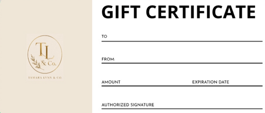 Tamara Lynn & Co. Gift Card